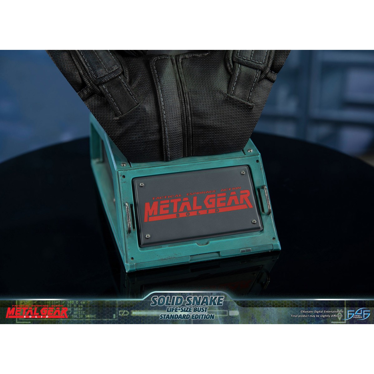 Metal Gear Solid - Buste Solid Snake Life Size - First 4 Figures