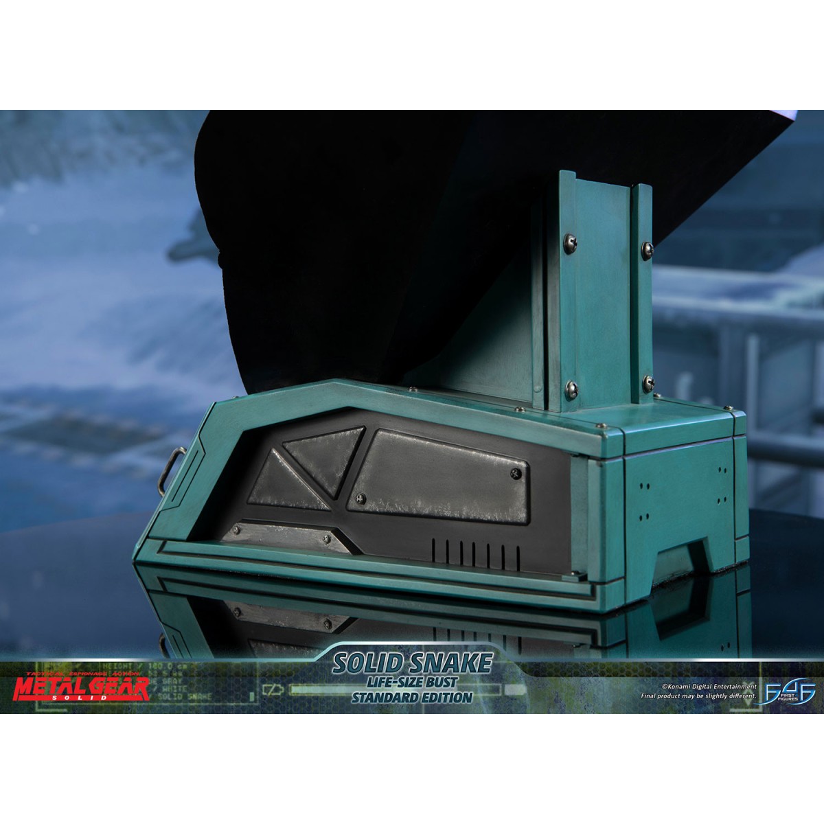 Metal Gear Solid - Buste Solid Snake Life Size - First 4 Figures