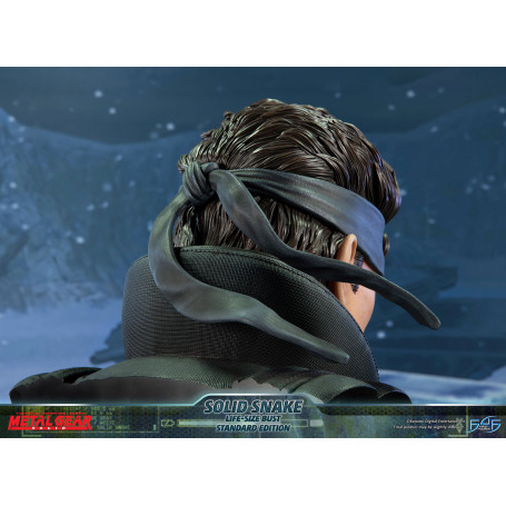 Metal Gear Solid - Buste Solid Snake Life Size - First 4 Figures