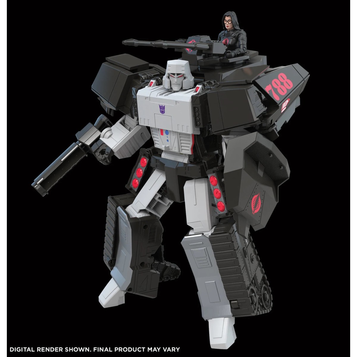 Hasbro Transformers Collaborative: G.I. Joe Mash-Up, Megatron H.I.S.S. Tank and Baroness