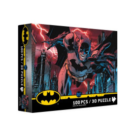 SD Toys - Puzzle DC COMICS 3D-Effekt - Batman Urban Legend - 100 Teile