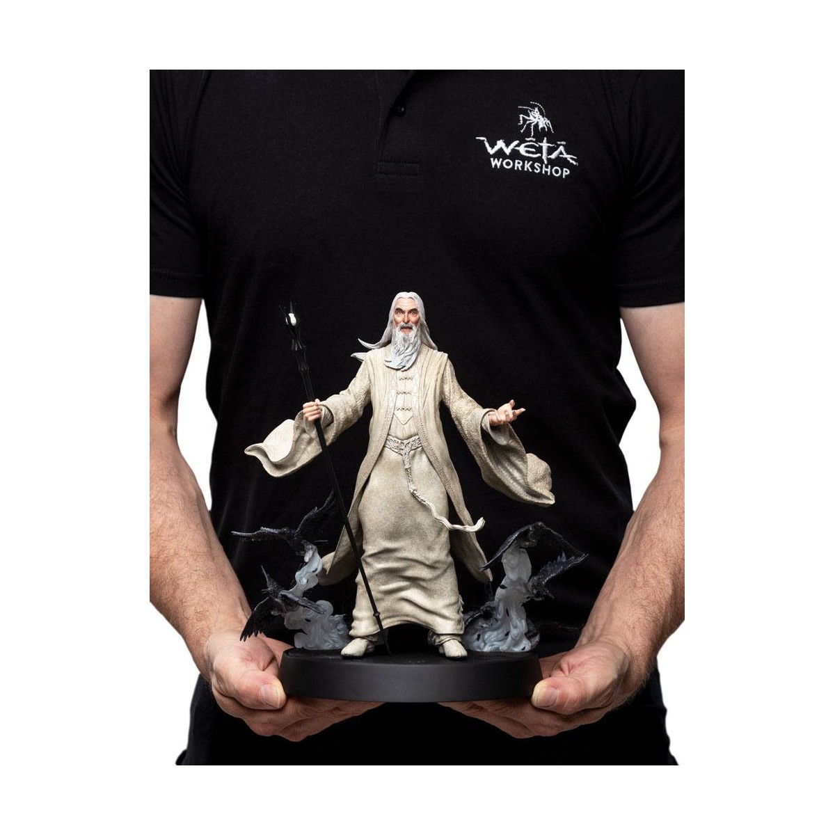 Weta - PVC Statue Saruman der Weiße - Figures of Fandom 1/6 - LOTR