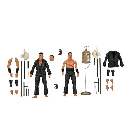 Neca - TMNT - Die Ninja Turtles 2er-Pack Figuren - Shadow Warriors OROKU SAKI & HAMATO YOSHI - TMNT The Movie