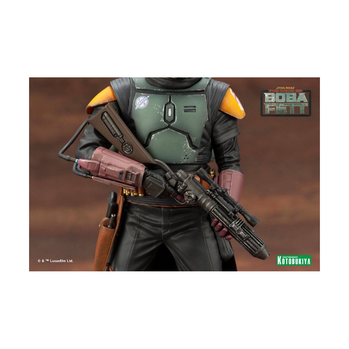 Star Wars - Boba Fett - The Book of Boba Fett PVC-Statuette ARTFX+ Kotobukiya