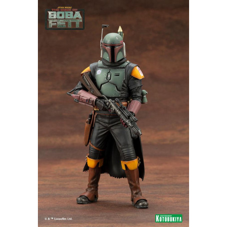 Star Wars - Boba Fett - The Book of Boba Fett PVC-Statuette ARTFX+ Kotobukiya