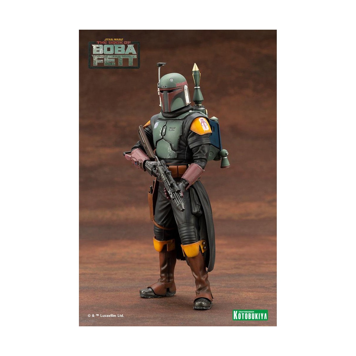 Star Wars - Boba Fett - The Book of Boba Fett PVC-Statuette ARTFX+ Kotobukiya
