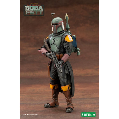 Star Wars - Boba Fett - The Book of Boba Fett PVC-Statuette ARTFX+ Kotobukiya