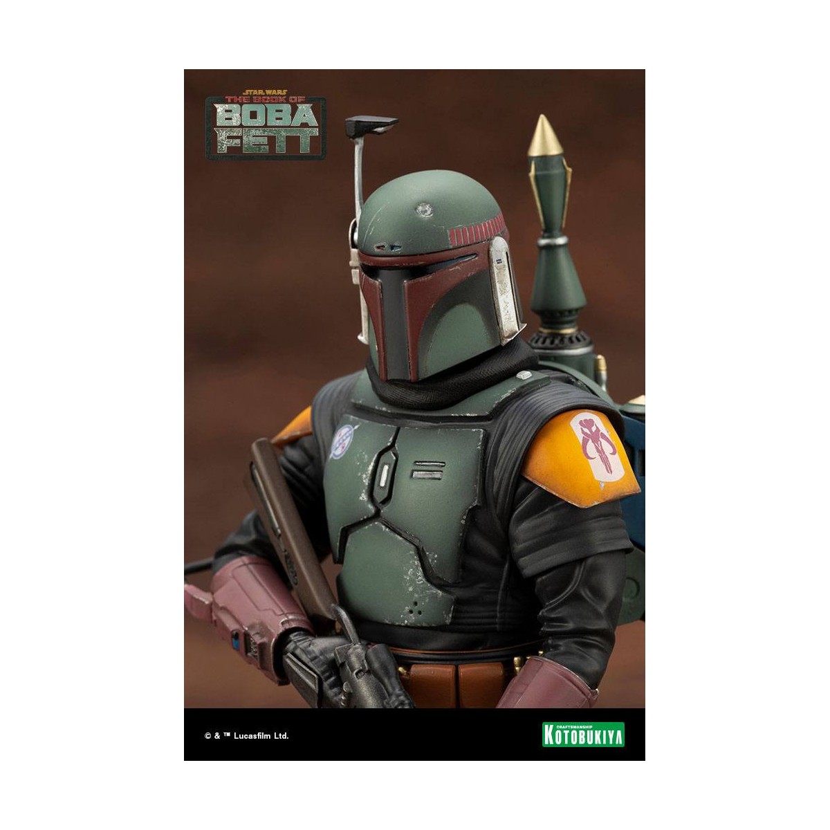 Star Wars - Boba Fett - The Book of Boba Fett PVC-Statuette ARTFX+ Kotobukiya