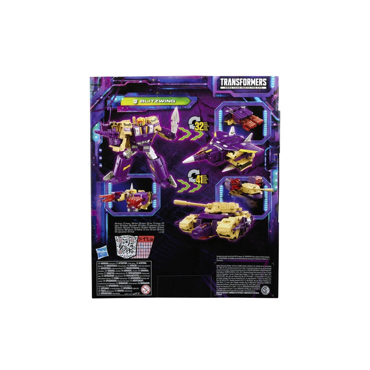 Hasbro - Transformers Generation Legacy - Blitzwing - Leader Class