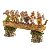 Blanche Neige et les sept nains - Statue Retour des nains