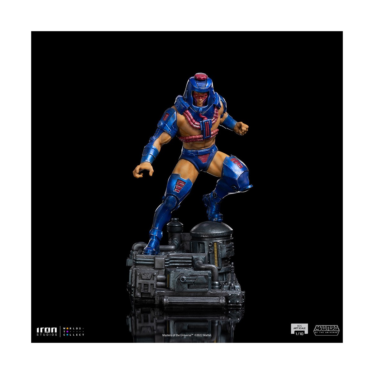 Iron Studios - BDS Art Scale 1/10 - Man-E-Face - Masters of the Universe - Die Meister des Universums