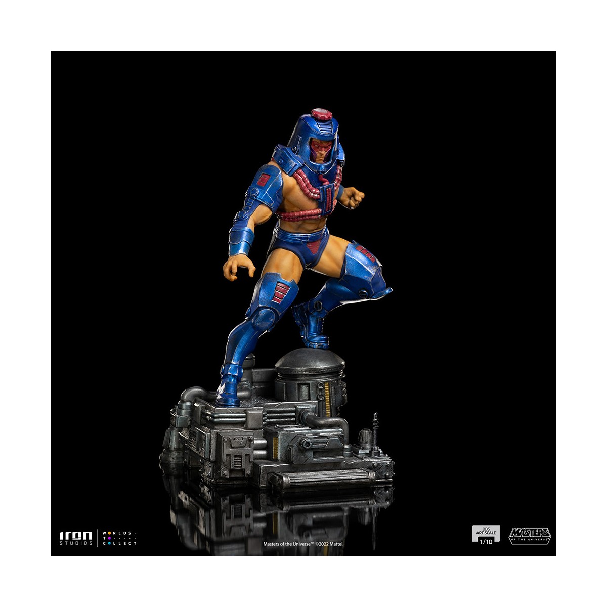 Iron Studios - BDS Art Scale 1/10 - Man-E-Face - Masters of the Universe - Die Meister des Universums