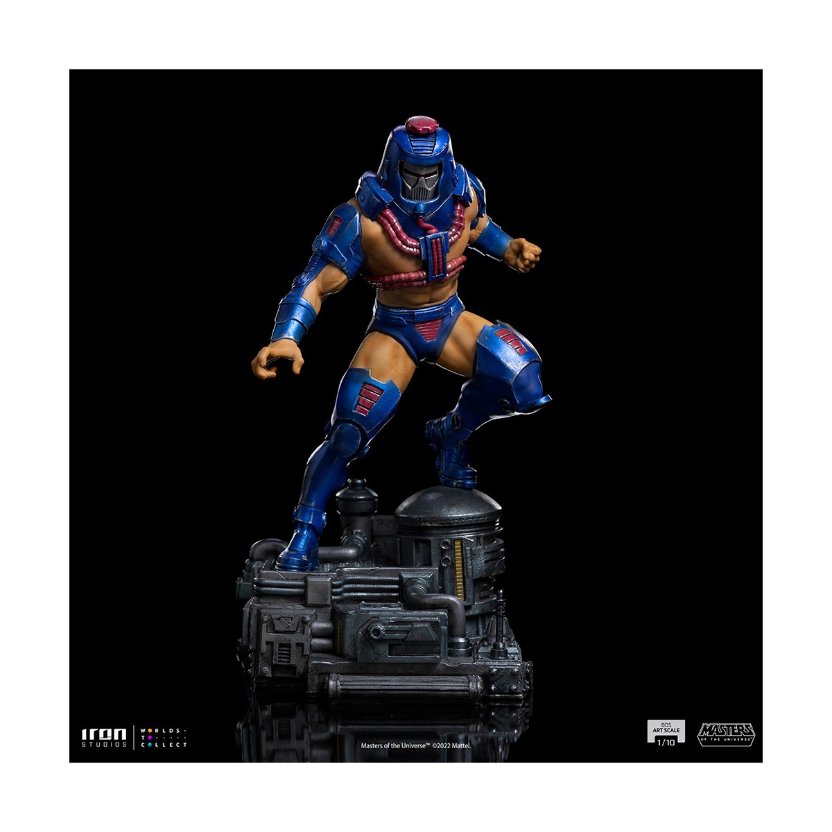 Iron Studios - BDS Art Scale 1/10 - Man-E-Face - Masters of the Universe - Die Meister des Universums