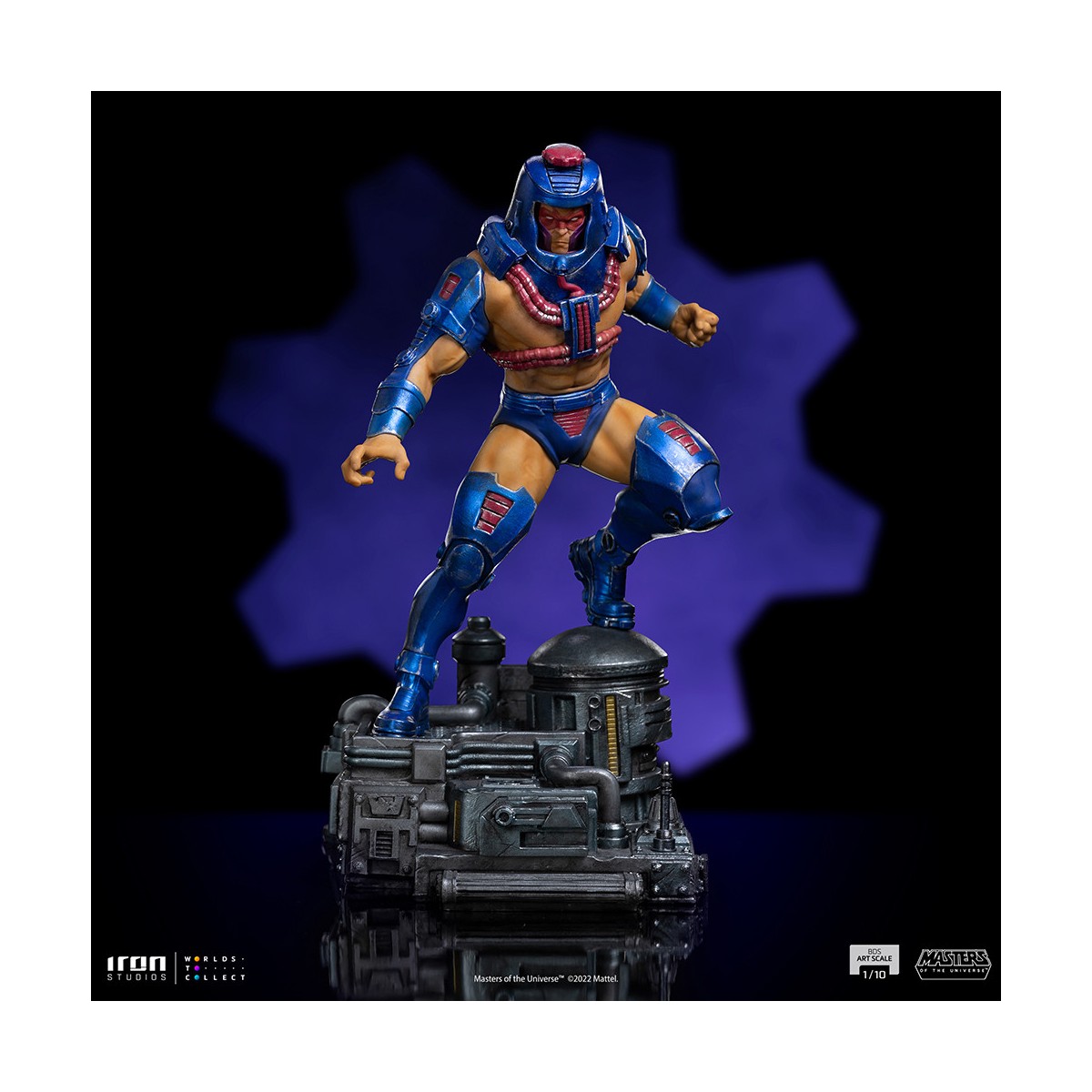 Iron Studios - BDS Art Scale 1/10 - Man-E-Face - Masters of the Universe - Die Meister des Universums