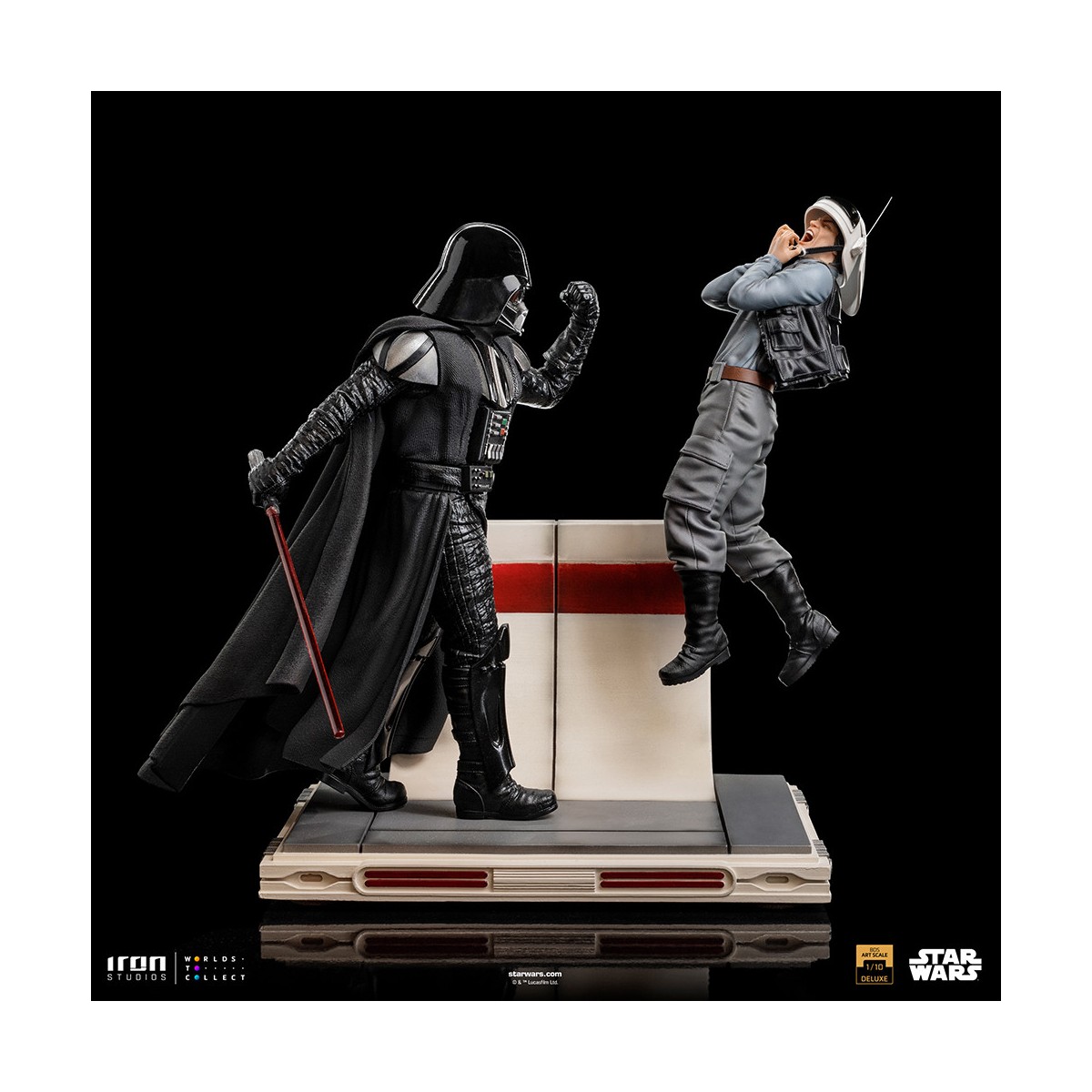IRON STUDIOS - Star Wars: Rogue One - Darth Vader Deluxe 1:10 Deluxe Art Scale - Star Wars