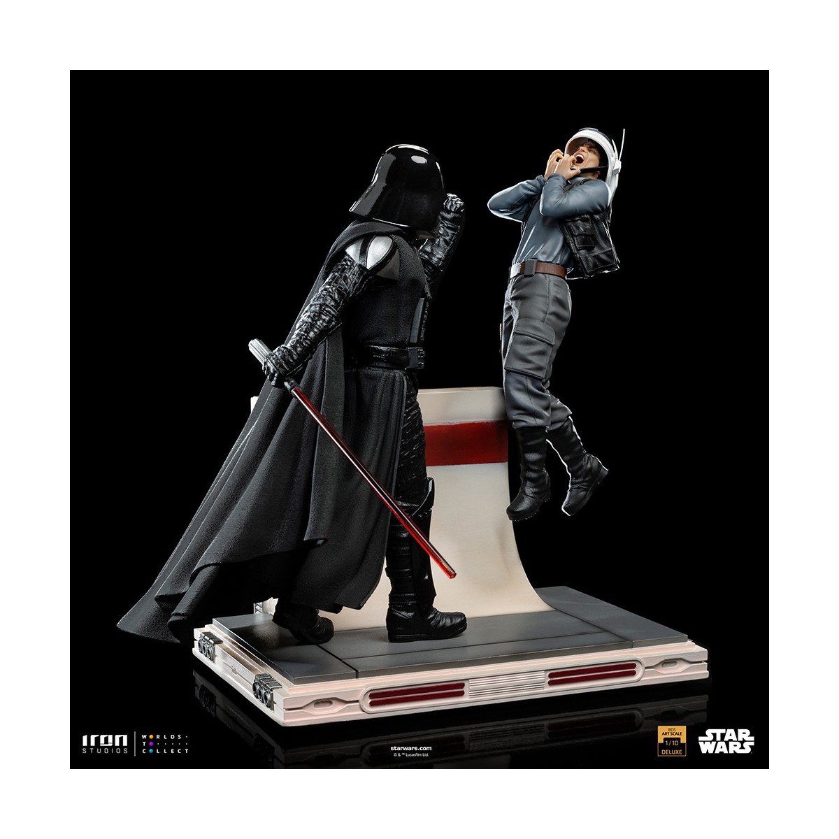 IRON STUDIOS - Star Wars: Rogue One - Darth Vader Deluxe 1:10 Deluxe Art Scale - Star Wars