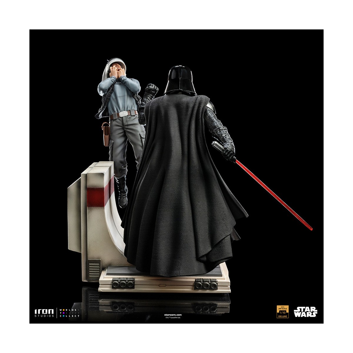 IRON STUDIOS - Star Wars: Rogue One - Darth Vader Deluxe 1:10 Deluxe Art Scale - Star Wars