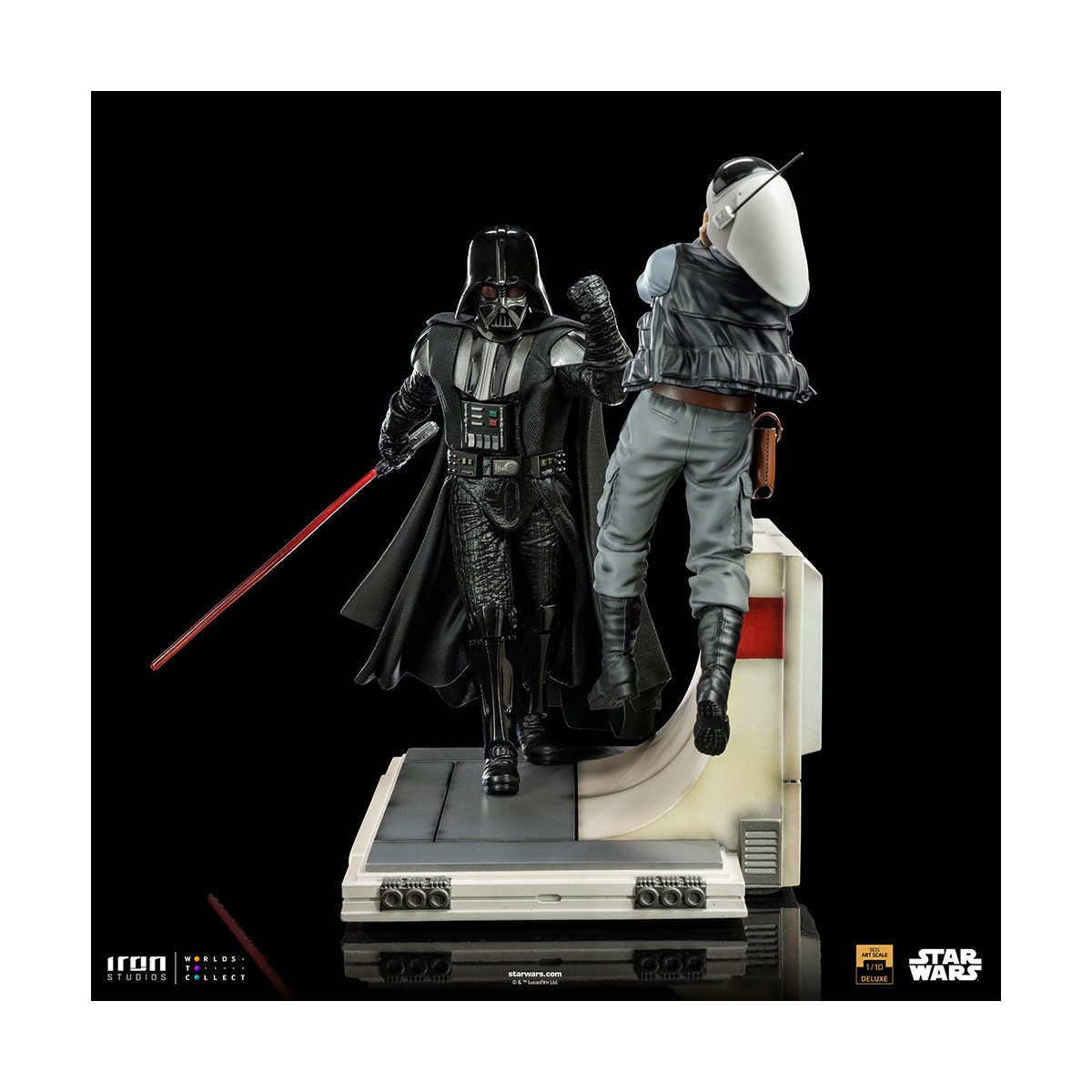 IRON STUDIOS - Star Wars: Rogue One - Darth Vader Deluxe 1:10 Deluxe Art Scale - Star Wars