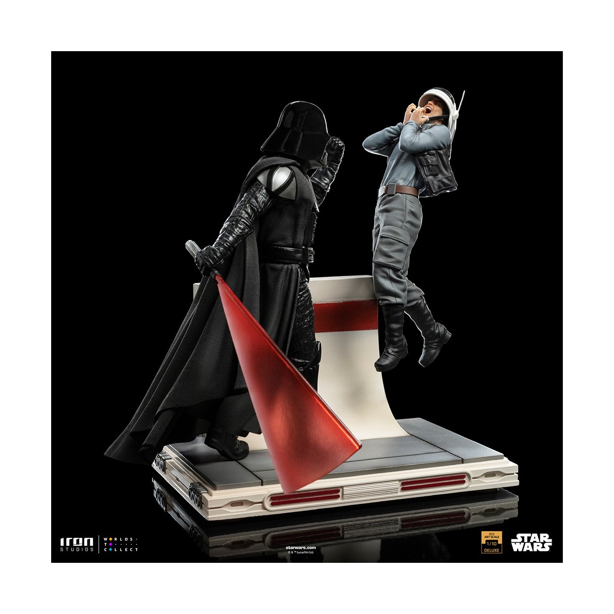 IRON STUDIOS - Star Wars: Rogue One - Darth Vader Deluxe 1:10 Deluxe Art Scale - Star Wars