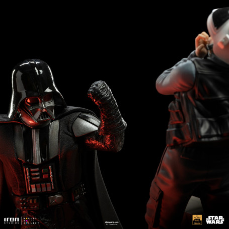 IRON STUDIOS - Star Wars: Rogue One - Darth Vader Deluxe 1:10 Deluxe Art Scale - Star Wars