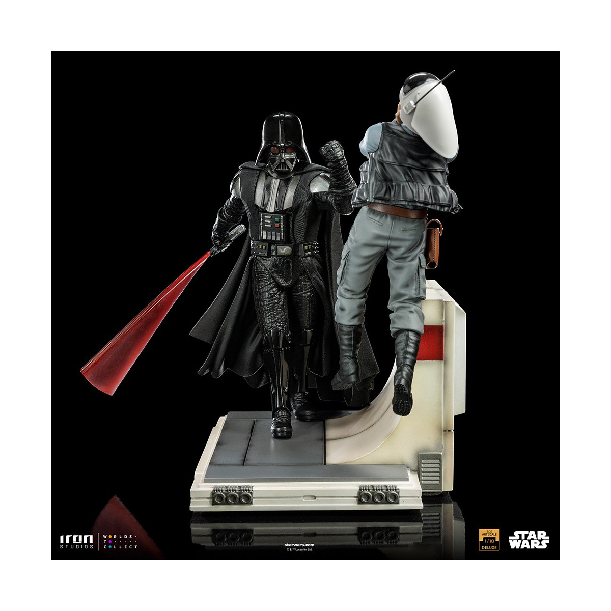 IRON STUDIOS - Star Wars: Rogue One - Darth Vader Deluxe 1:10 Deluxe Art Scale - Star Wars