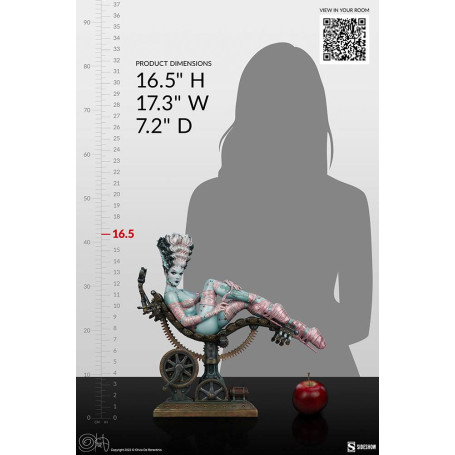 Sideshow - Olivia De Berardinis Frankie Reborn Statue 1/4 "Limited Edition"