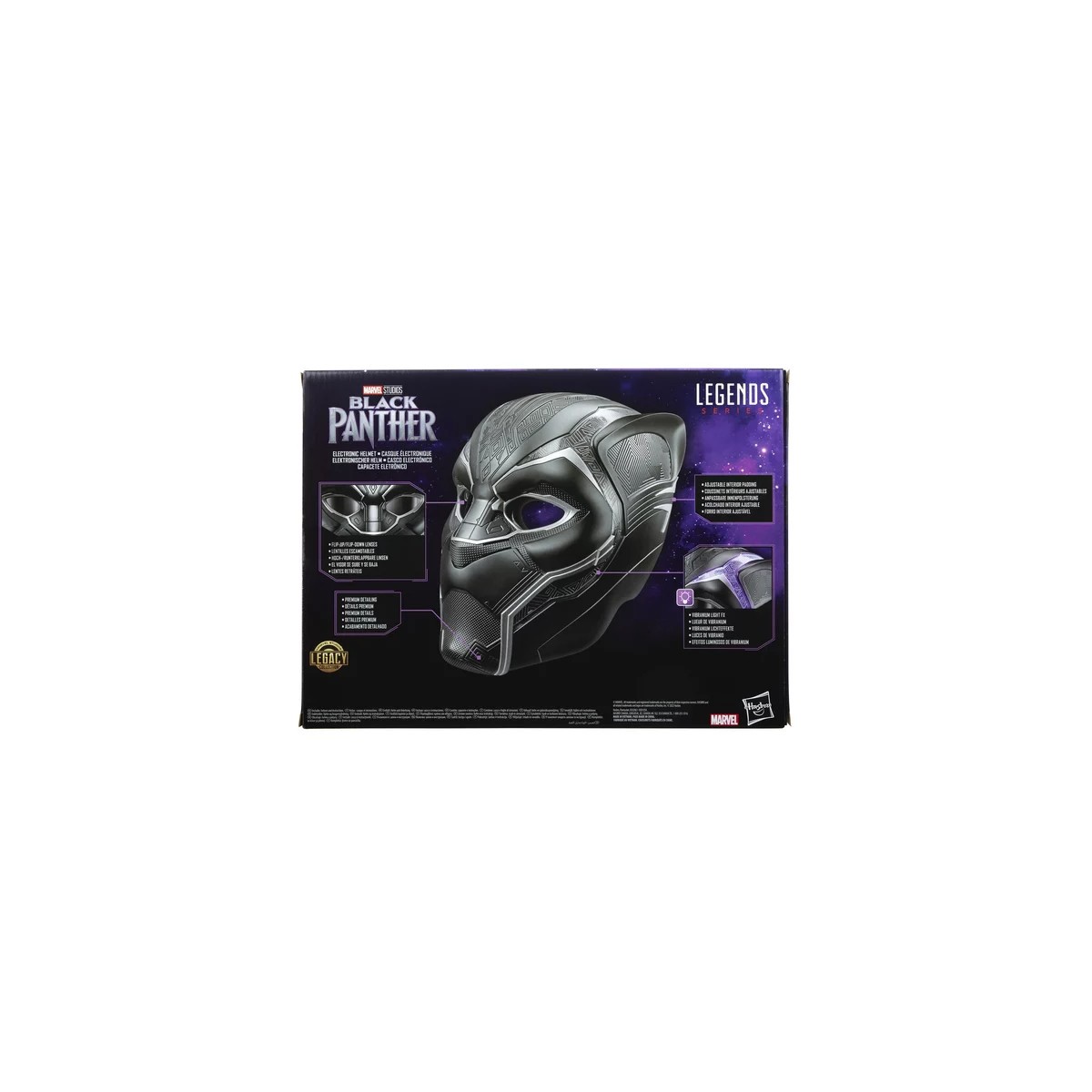 Hasbro - Replica Helm Black Panther 1/1 - Marvel Legends Electronic Helmet