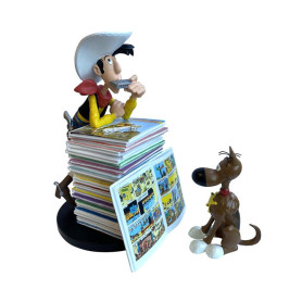 Collectoys - Lucky Luke & Rantanplan - Albenstapel