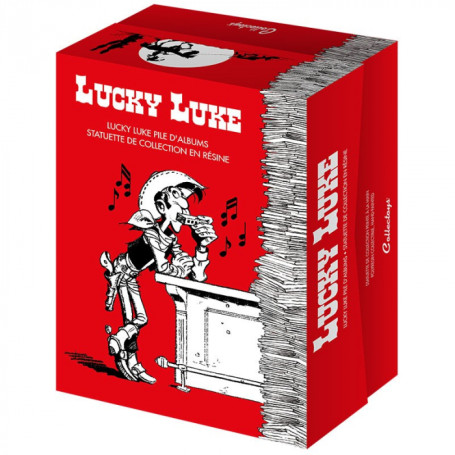 Collectoys - Lucky Luke & Rantanplan - Albenstapel