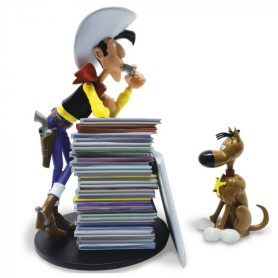 Collectoys - Lucky Luke & Rantanplan - Albenstapel