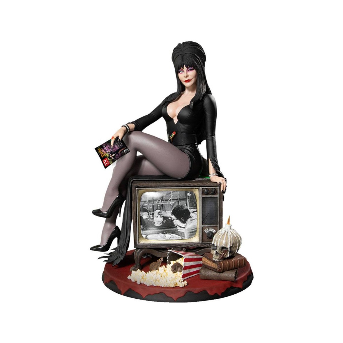 Mezco - Static 6 - Elvira Herrin der Finsternis 1/6 Statue