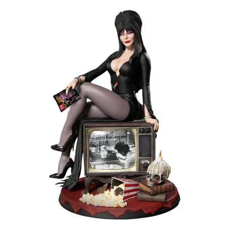 Mezco - Static 6 - Elvira Herrin der Finsternis 1/6 Statue