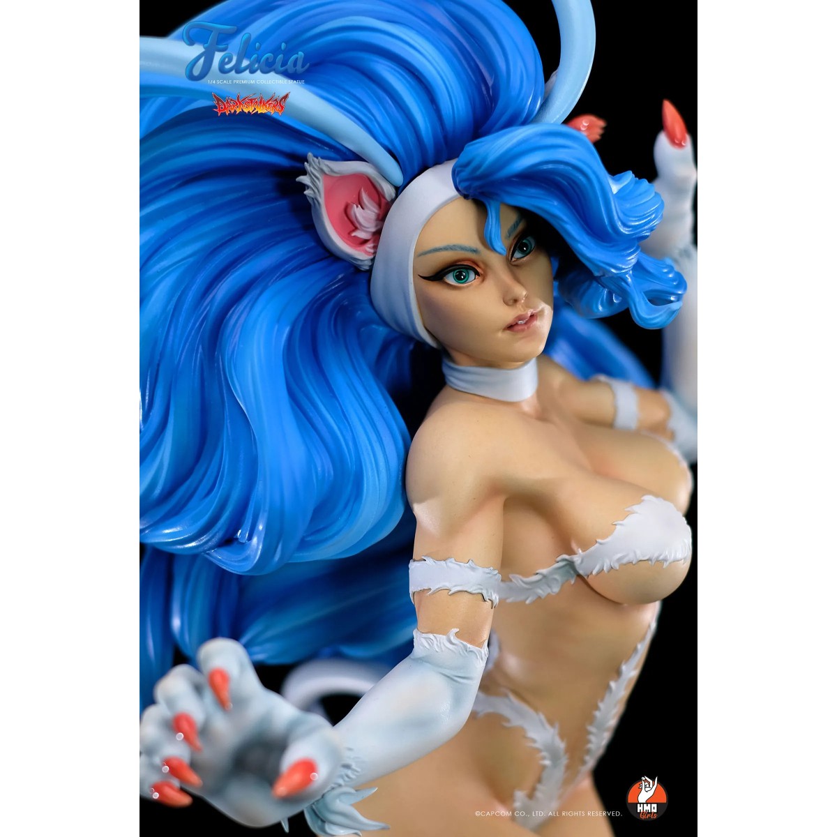 HMO Girls - Felicia 1/4 Weiß Version Darkstalkers - Hand Made Object