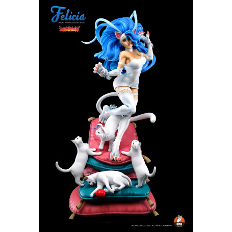 HMO Girls - Felicia 1/4 Weiß Version Darkstalkers - Hand Made Object