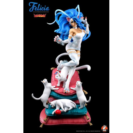 HMO Girls - Felicia 1/4 Weiß Version Darkstalkers - Hand Made Object