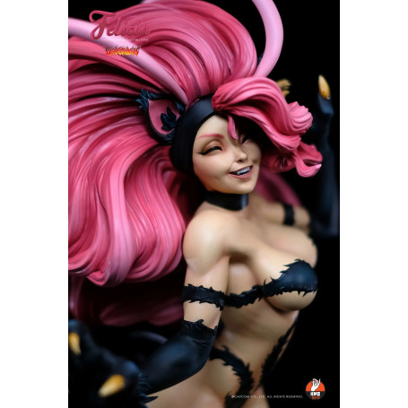 HMO Girls - Felicia 1/4 Schwarz Version Darkstalkers - Hand Made Object