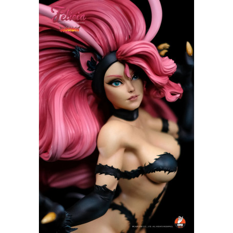 HMO Girls - Felicia 1/4 Schwarz Version Darkstalkers - Hand Made Object