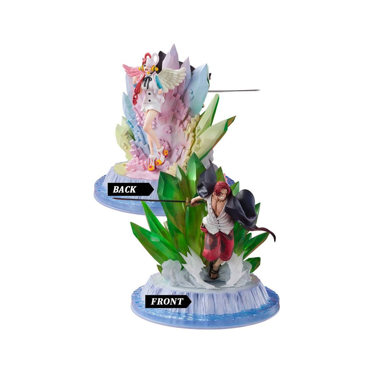 Bandai One Piece Filme: RED - Shanks & Uta - Figuarts Zero Extra Battle