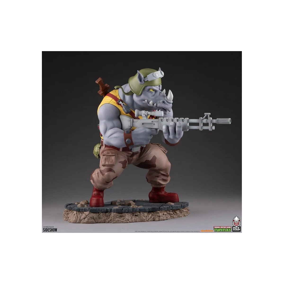 Premium Collectibles Studio PCS - Rocksteady 1/4 Statue - Teenage Mutant Ninja Turtles TMNT