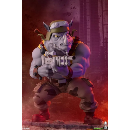 Premium Collectibles Studio PCS - Rocksteady 1/4 Statue - Teenage Mutant Ninja Turtles TMNT