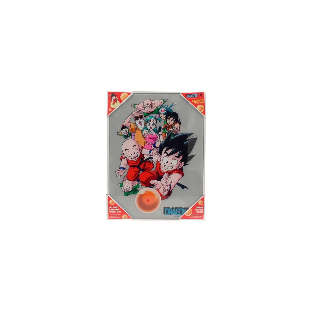 SD Toys - Dragonball Glasposter "Characters