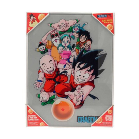 SD Toys - Dragonball Glasposter "Characters