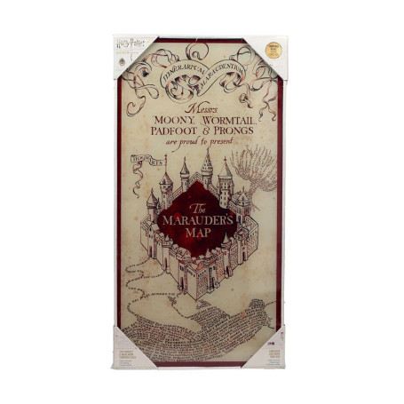 SD Toys - Harry Potter Glasposter "Marauder's Map
