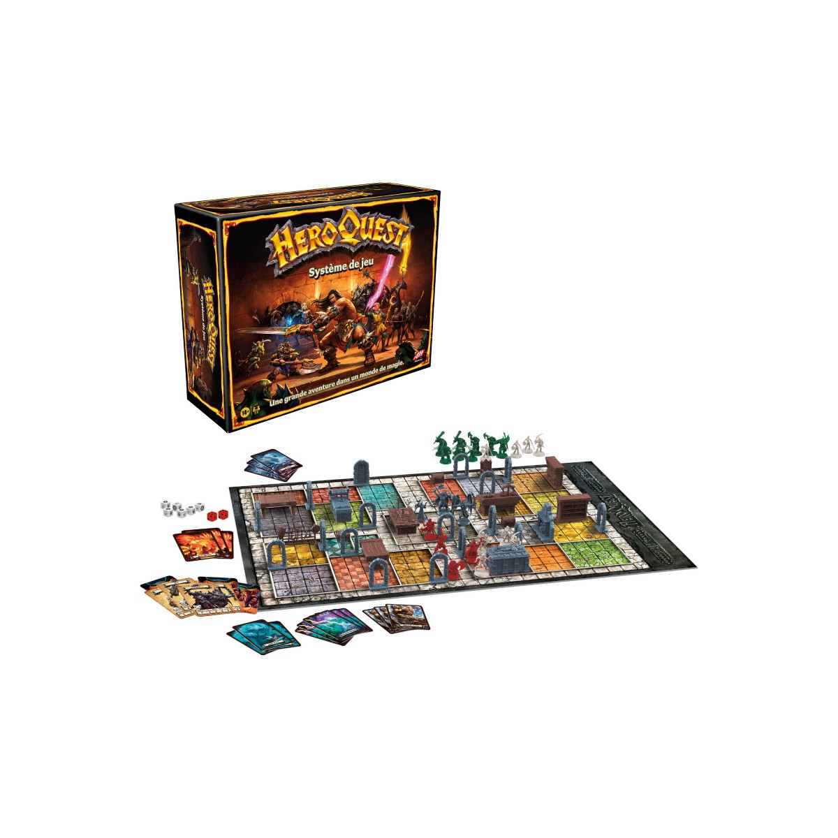 Hasbro - HEROQUEST Brettspiel