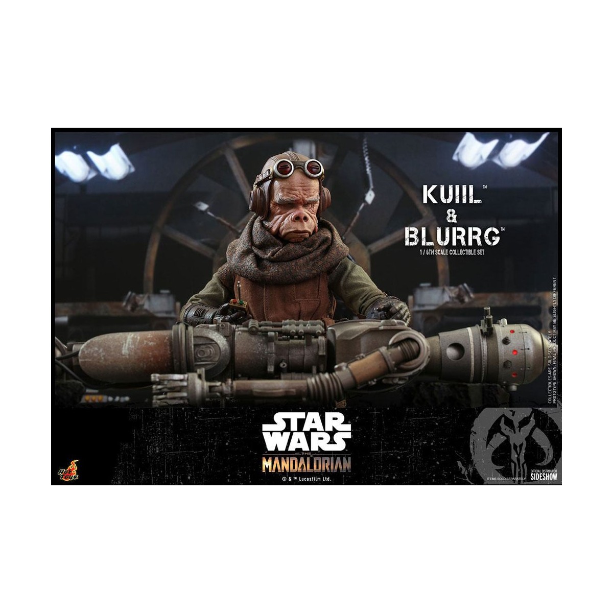 Hot Toys Star Wars - Kuiil and Blurrg - The Mandalorian