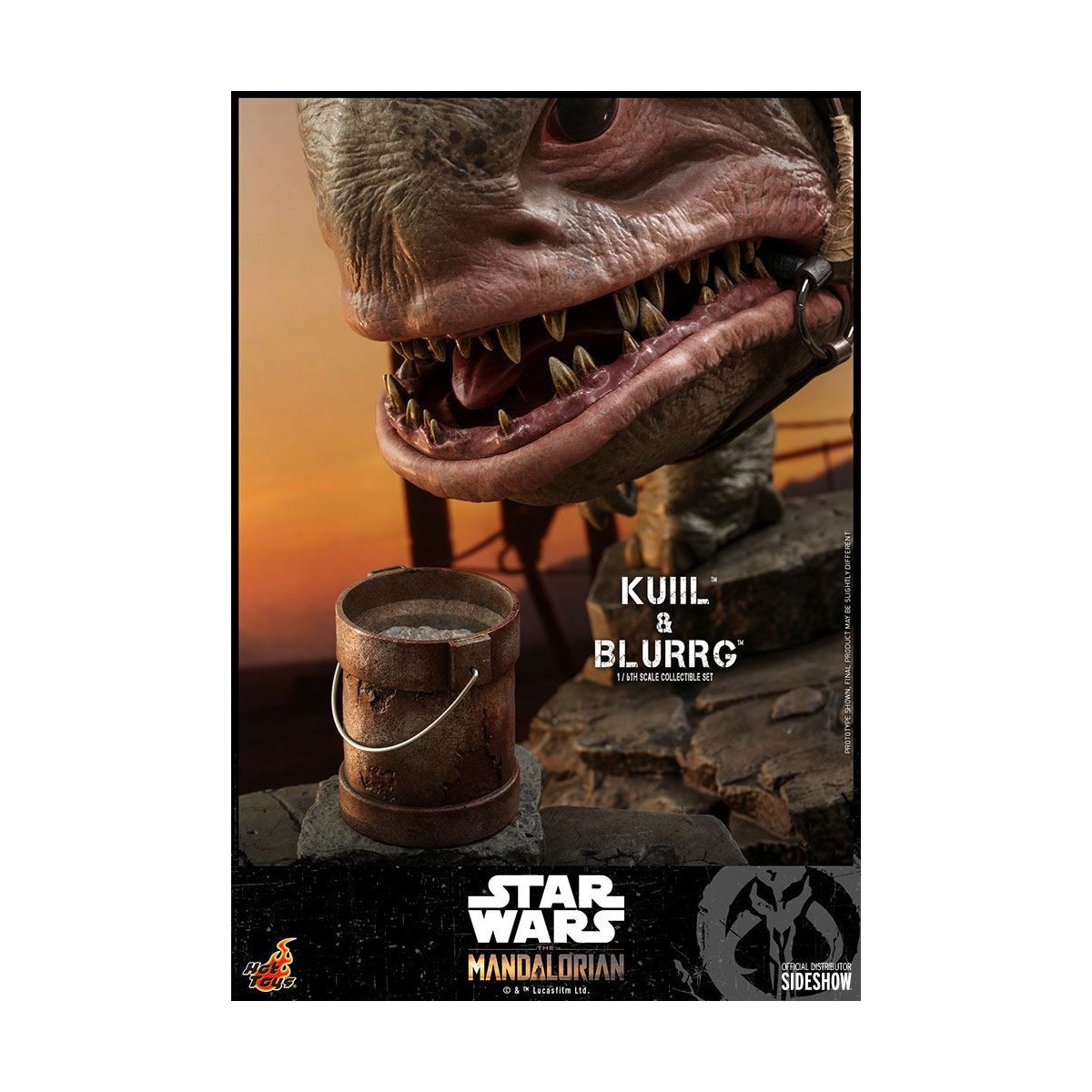 Hot Toys Star Wars - Kuiil and Blurrg - The Mandalorian