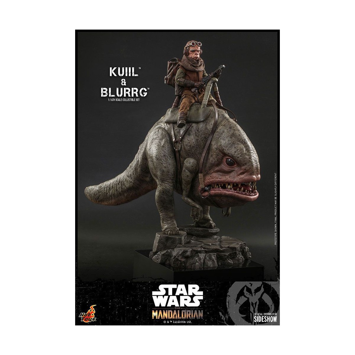 Hot Toys Star Wars - Kuiil and Blurrg - The Mandalorian