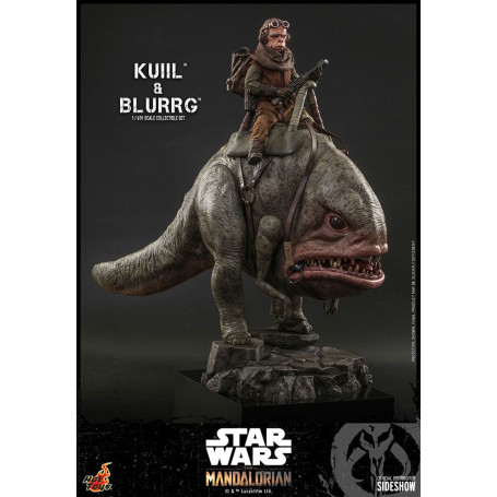 Hot Toys Star Wars - Kuiil and Blurrg - The Mandalorian