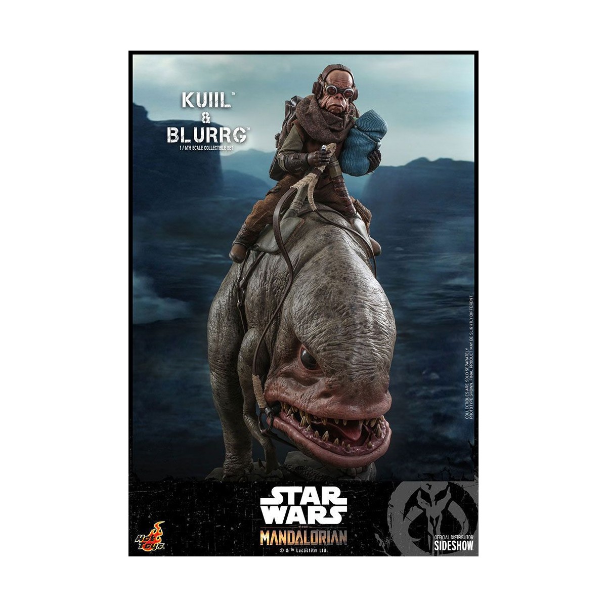 Hot Toys Star Wars - Kuiil and Blurrg - The Mandalorian
