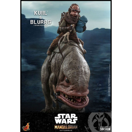 Hot Toys Star Wars - Kuiil and Blurrg - The Mandalorian